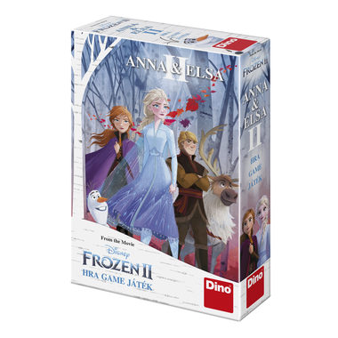 Dino Anna a Elsa Frozen 2 - Ľadové Kráľovstvo / Dĺžka hry: 30 min. / Počet hráčov: 2-5 / od 3 rokov