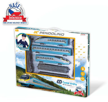 RAPPA Vlak Českej dráhy SC Pendolino so zvukom a svetlom / od 3 rokov