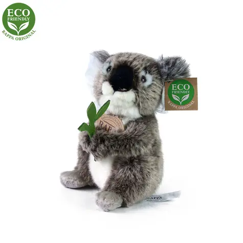RAPPA Plyšová koala sediaca 15 cm / ECO-FRIENDLY / od 0 mesiacov