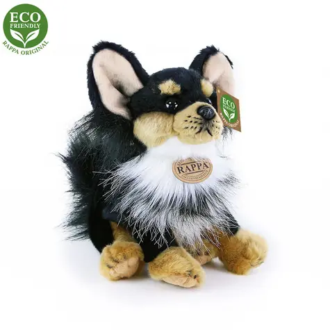 Rappa Plyšový pes čivava sediaci 24 cm / ECO-FRIENDLY / od 0 mesiacov