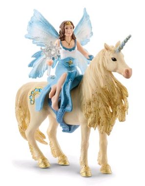 Schleich bayala 42508 Eyelina vychádzka na zlatom jednorožci / od 3 rokov