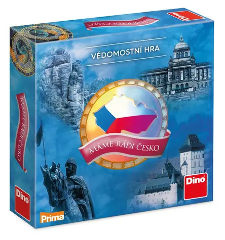 Dino Máme radi Česko / Dĺžka hry: 30 minút / Počet hráčov: 2-16 / od 10 rokov