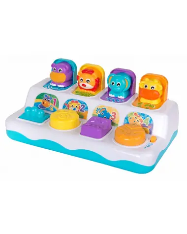 Playgro - Vyskakovacie zvieratká / od 12 mesiacov