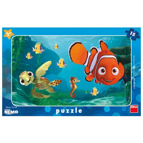 Dino NEMO A Korytnačka / 15 dielikov / od 3 rokov