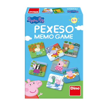 Dino Pexeso - Peppa Pig / Dĺžka hry: 20 min. / Počet hráčov: 2-4 / od 4 rokov