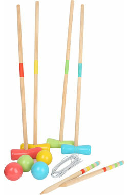 Small Foot Drevený kroket Aktive / od 3 rokov