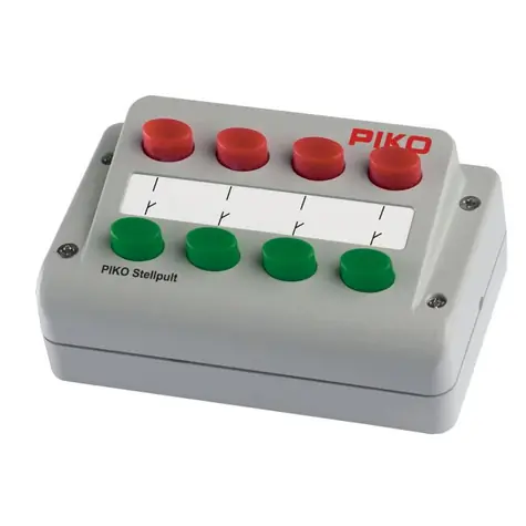 Piko 55262 Analógový ovládací panel (4 prepínače | červeno-zelená) / Mierka: H0 (1:87) / od 14 rokov