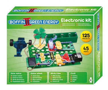 Boffin II Zelená Energia / 45 súčiastok / 125 projektov / od 8 rokov