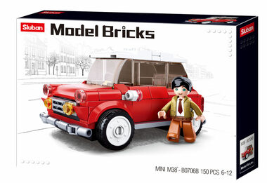 Sluban Model Bricks M38-B0706B Mini vozidlo / LEGO - kompatibilné / Počet figúrok|dielikov: 1|150 / od 6 rokov