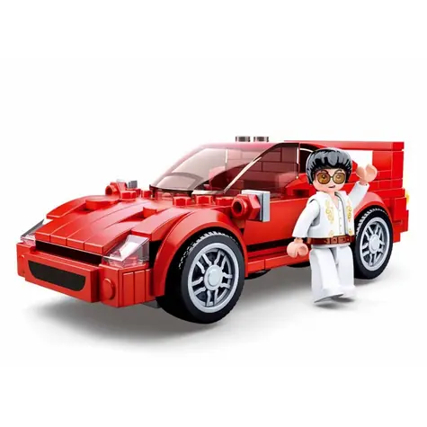 Sluban Model Bricks M38-B0706D Talianske športové vozidlo / LEGO - kompatibilné / Počet figúrok|dielikov: 1|163 / od 6 rokov