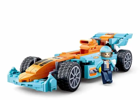 Sluban Racing Team M38-B0763 Formula veľká / LEGO - kompatibilná / Počet figúrok|dielikov: 1|222 / od 6 rokov