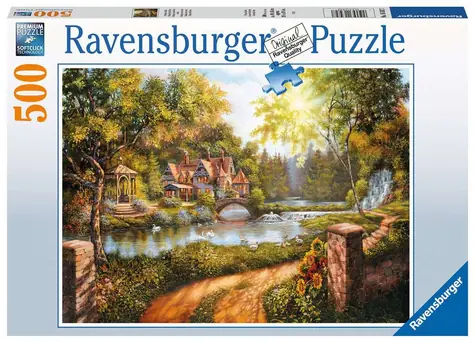 Ravensburger Pri vode / 500 dielikov / od 10 rokov