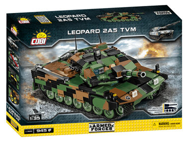 Cobi 2620 Armed Forces Leopard 2A5 TVM / 945 dielov / 1:35 / od 8 rokov
