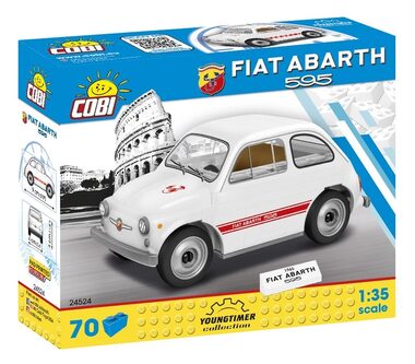 COBI 24524 Fiat 500 Abarth 595 / 70 dielov / 1:35 / od 5 rokov