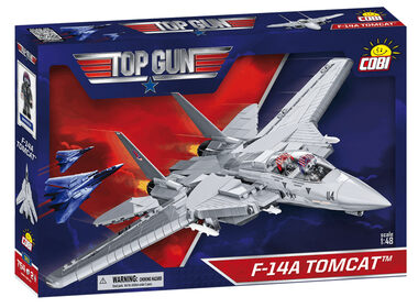 Cobi 5811 TOP GUN F-14 Tomcat / 754 dielov / 1:48 / 2 figúrky / od 8 rokov