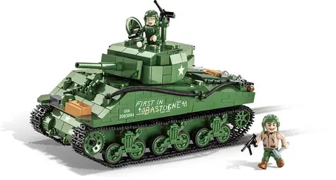 COBI 2550 Sherman M4A3E2 Jumbo WW II / 720 dielov / 2 figúrky / od 7 rokov