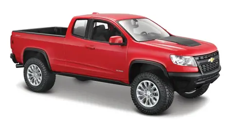 Maisto Chevrolet Colorado ZR červená / mierka 1:27 / od 3 rokov