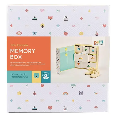 Petit Collage Krabička spomienok Baby / od 0 mesiacov