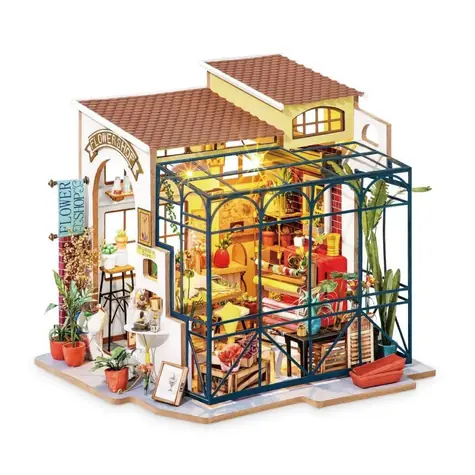 RoboTime miniatúra domčeku Kvetinárstvo / od 14 rokov