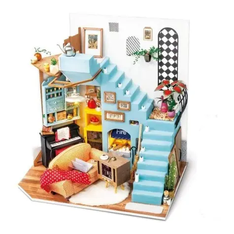RoboTime miniatúra domčeka Obývací kút / od 14 rokov