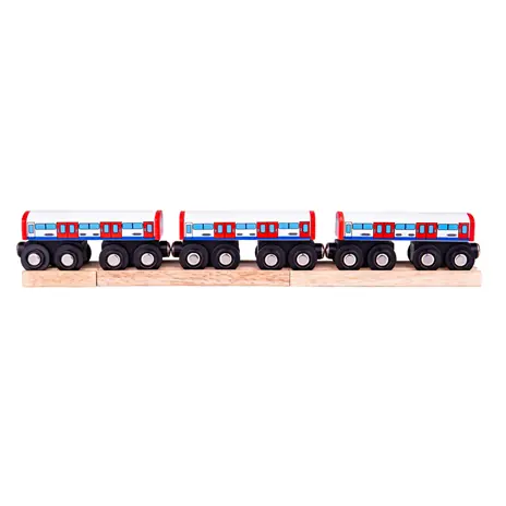 Bigjigs Rail Vagóny metra / od 3 rokov