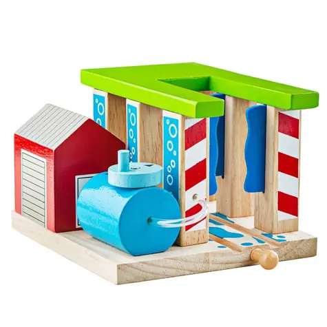 Bigjigs Rail Vlaková umývačka / od 3 rokov