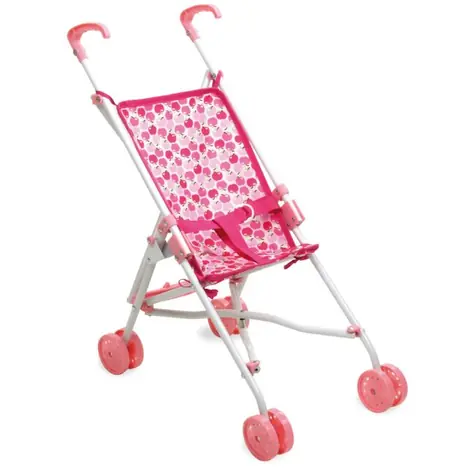 Petitcollin Pomme d'Amour Skladací kočík pre bábiku 52 cm / od 3 rokov