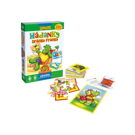 Granna Nové Hádanky Dráčika Fráčka / Detská hra / Počet hráčov: 1-6 / od 4 rokov