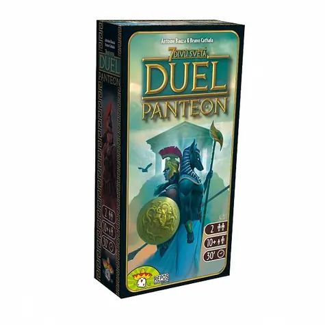 Repos 7 Divov sveta DUEL - Pantheon / Dĺžka hry: 30 minút / Počet hráčov: 2 / od 10 rokov