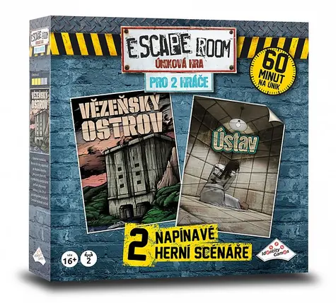 ADC Blackfire ESCAPE ROOM pre 2 hráčov - 1. diel / Dĺžka hry: 60 minút / Počet hráčov: 2 / od 16 rokov