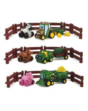John Deere Kids - Hrací set Johny a kamaráti / od 18 mesiacov