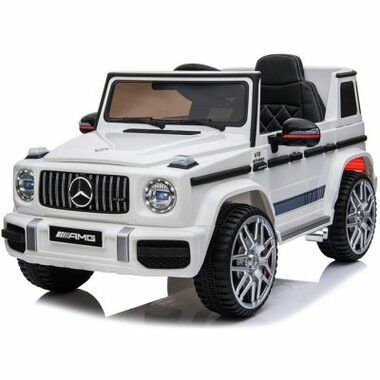Eljet Detské elektrické auto Mercedes Benz G63 AMG biela / 60 W / Rýchlosť: 2.5-5 km-h / Nosnosť: 30kg