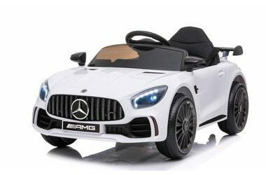 Eljet Detské elektrické auto Mercedes Benz AMG GT biela / 50 W / Rýchlosť: 3-5 km-h / Nosnosť: 25kg