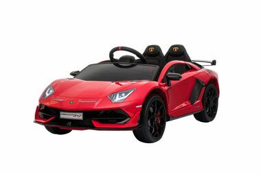 Eljet Detské elektrické auto Lamborghini SVJ červená / 70 W / Rýchlosť: 3-7 km-h / Nosnosť: 25kg