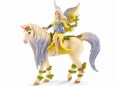 Schleich Bayala 70565 Víla Sera s kvetinovým jednorožcom / od 5 rokov