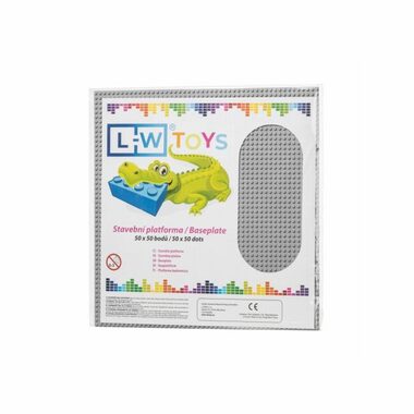 LW Toys Veľká podložka na stavanie 50x50