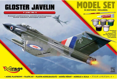 Mirage Hobby 872093 GLOSTER JAVELÍN F (AW) Mk 9 - SET / Plastikový model / 1:72