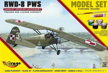 Mirage Hobby 848092 RWD.-8 (PWS) - SET / Plastikový model / 1:48