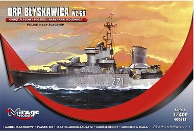 Mirage Hobby 400613 ORP BŁYSKAWICA wz. 65 / Plastikový model / 1:400