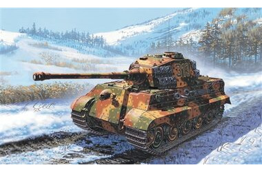 Italeri 7004 King Tiger / Plastikový model / 1:72 / obtiažnosť 2