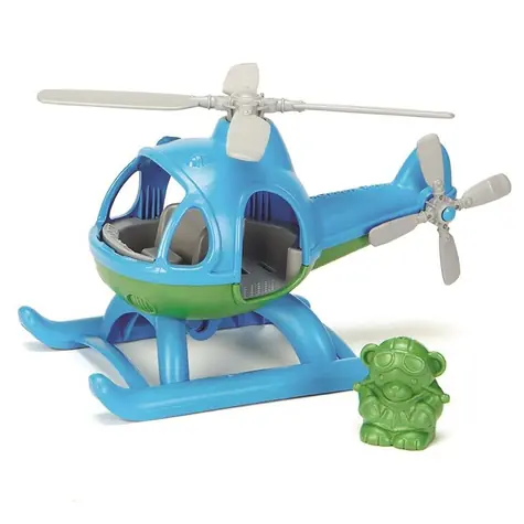 Green Toys Vrtuľník modrá / od 2 rokov