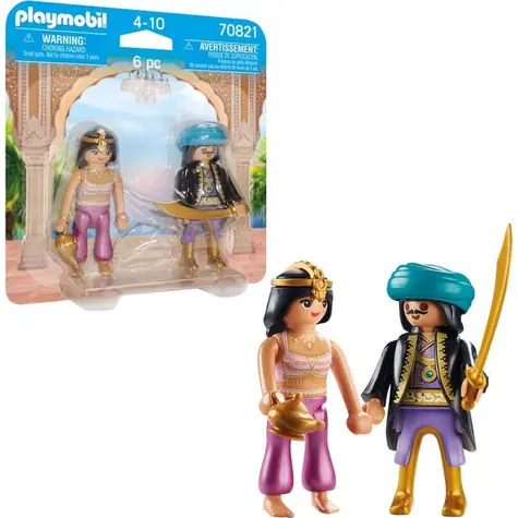 Playmobil® Duo-Pack 70821 Kráľovský pár z Orientu / Počet dielikov: 6 / od 4 rokov