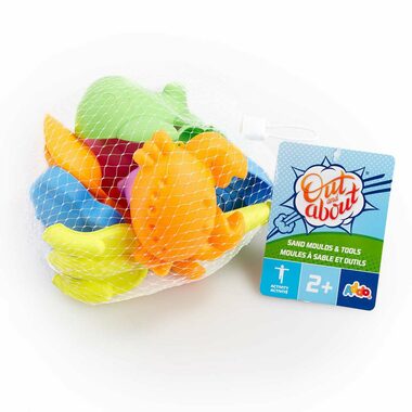 Addo Hračky na piesok - sada báboviek 10ks / od 2 rokov