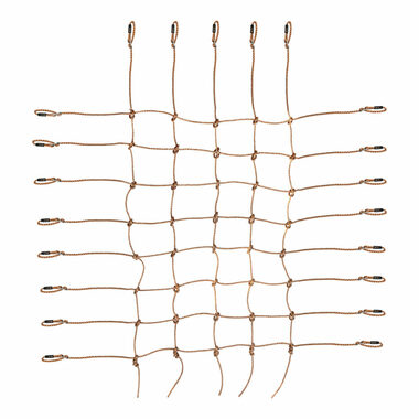 2Kids Toys Šplhacia sieť veľká / Rozmery siete: 215x250 cm / Hrúbka lana: 11 mm / od 3 rokov