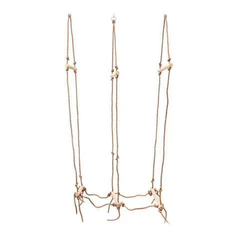 2Kids Toys Visutý most / Rozostup priečok: 40 cm / Výška medzi priečky a madlami: 120 cm / od 3 rokov