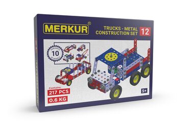 Merkúr 012 Odťahové vozidlo / 217 dielov / 10 modelov / od 6 rokov