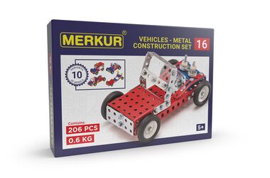 Merkúr 016 Buggy / 206 dielov / 10 modelov / od 6 rokov