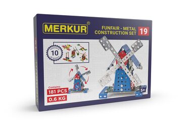 Merkur 019 Mlyn / 181 dielov / 10 modelov / od 5 rokov