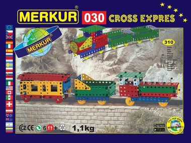 Merkúr 030 Cross expres / 310 dielov / 10 modelov / od 6 rokov