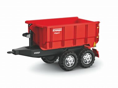 Rollytoys Vlečka za traktor Krampe červená / od 3 rokov
